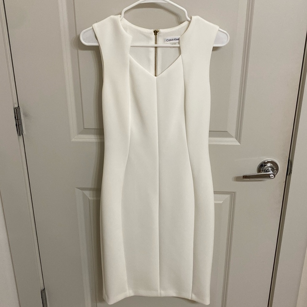 Beautiful White Calvin Klein Dress